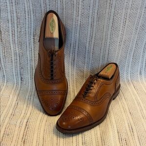 Allen Edmonds Strand Cap-toe Oxford in Walnut (Tan). Men’s 10D.